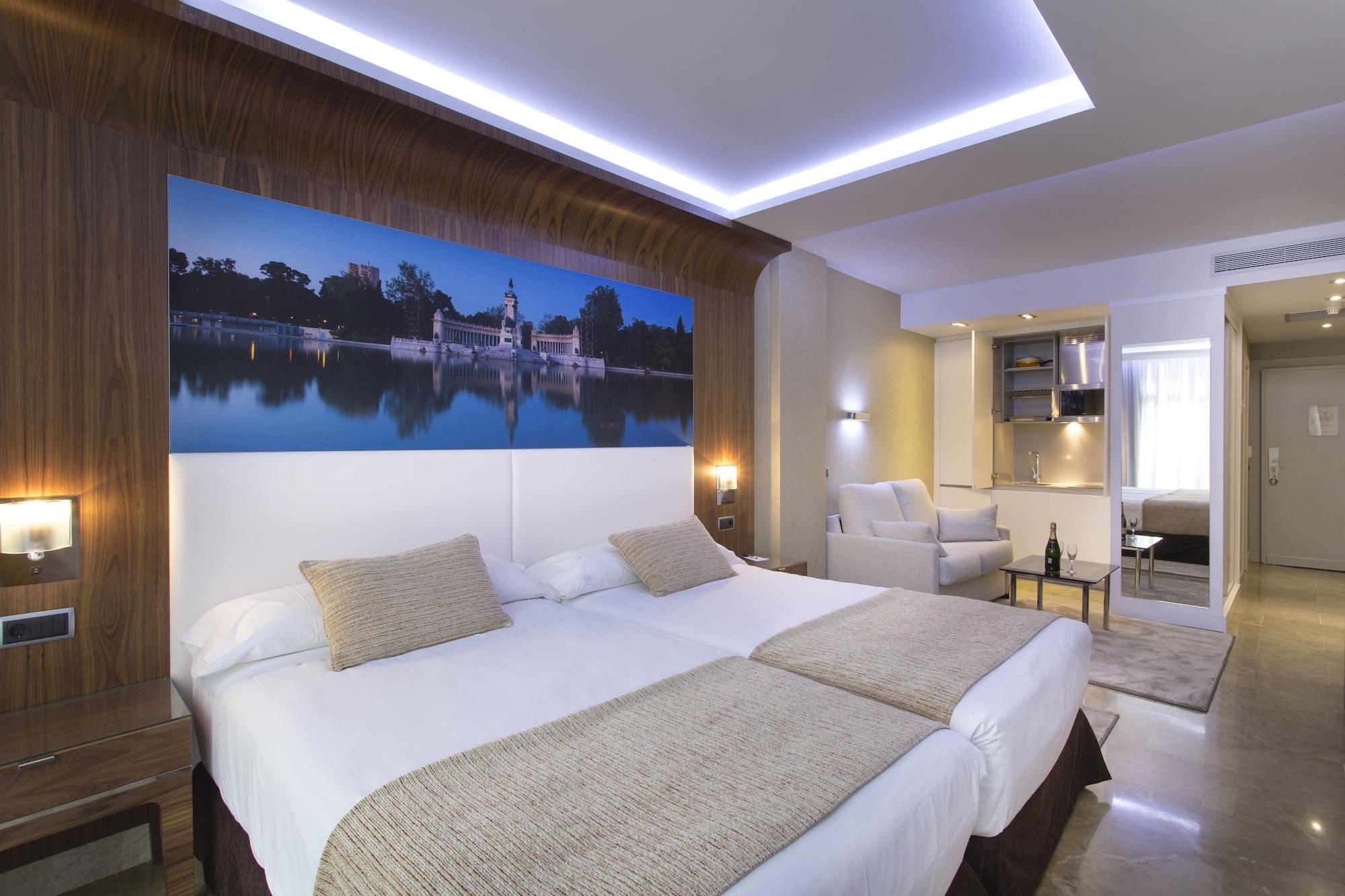 Vp Jardin De Recoletos Hotel Madrid Kültér fotó