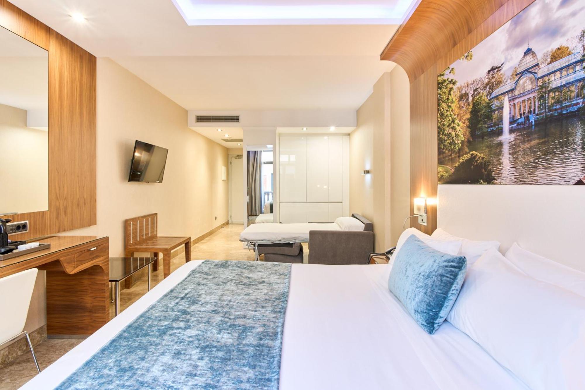 Vp Jardin De Recoletos Hotel Madrid Kültér fotó